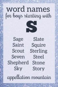 Featured image of post 3 Syllable Boy Names Starting With S