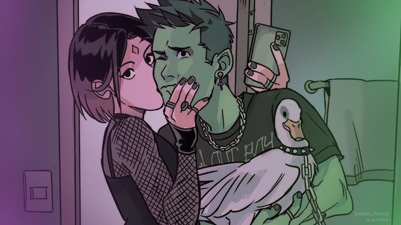 Featured image of post Beast Boy And Raven Fanart