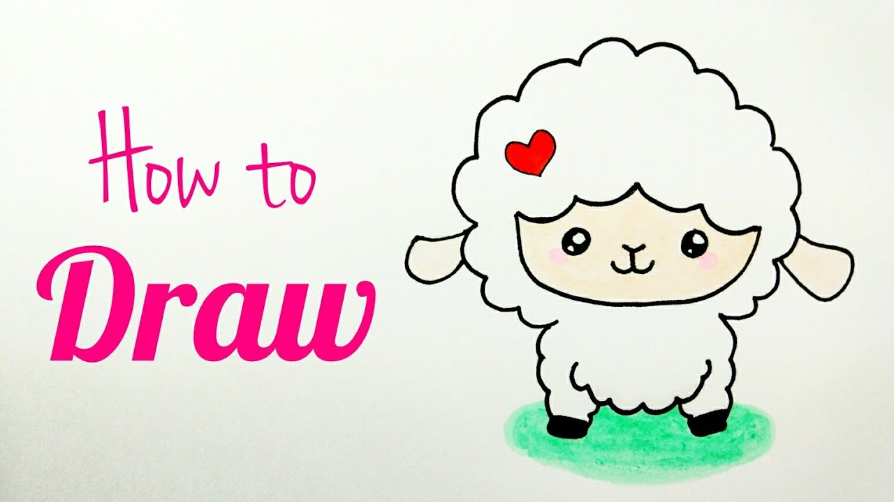 Featured image of post Cute Sheep Drawing For Kids