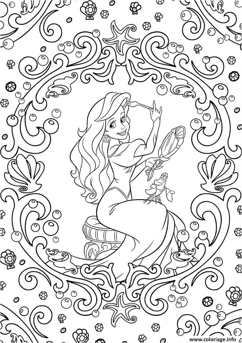 Featured image of post Dessin A Imprimer Mandala Princesse Disney