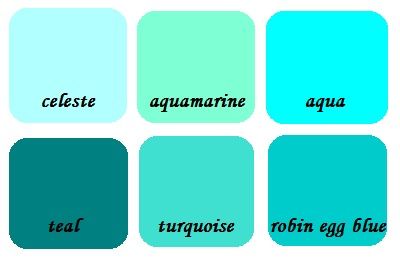 Featured image of post Different Shades Of Teal Green