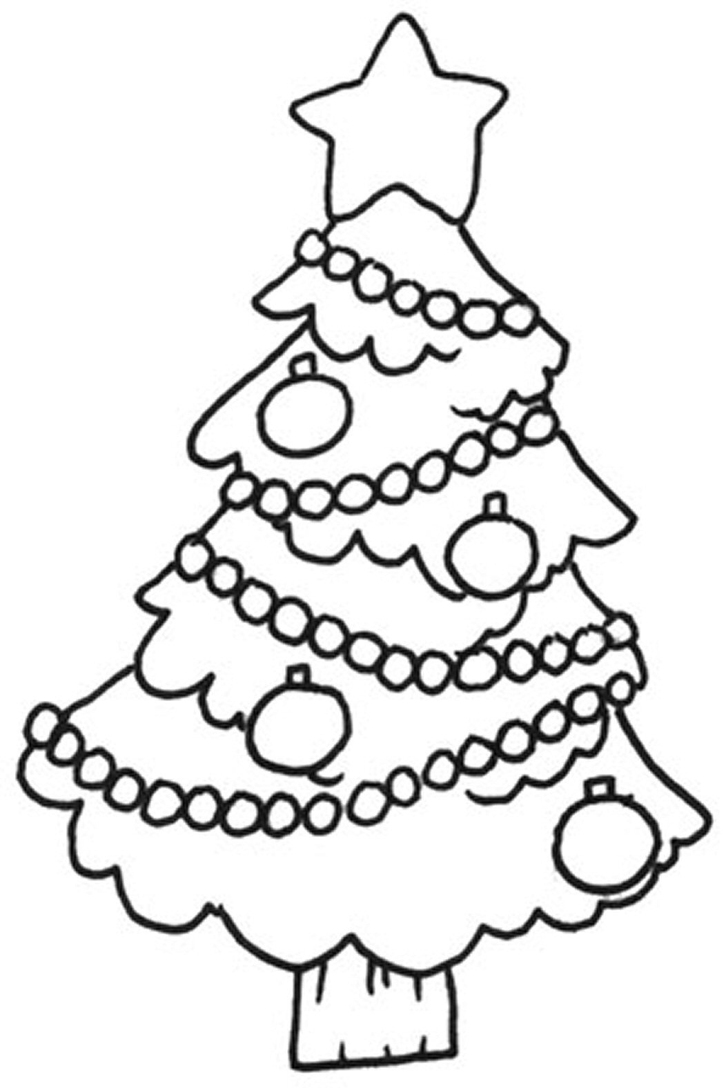 Featured image of post Free Printable Christmas Tree Coloring Pages