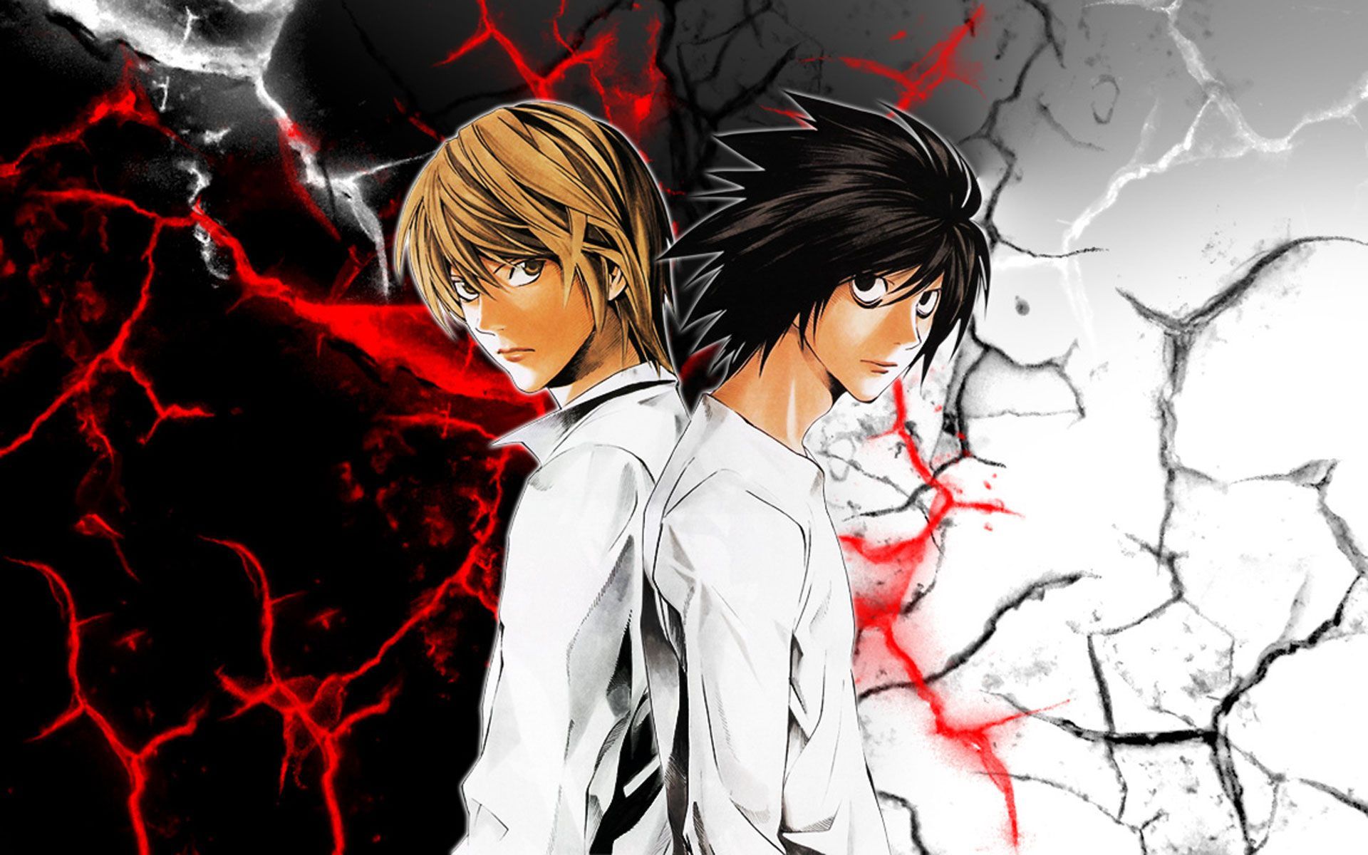 Featured image of post L And Light Death Note Wallpaper