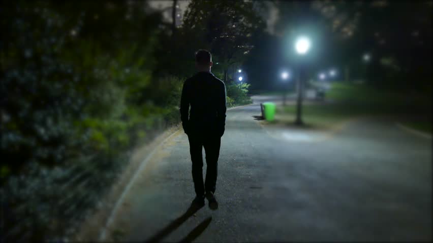 Featured image of post Man Walking Alone At Night Images