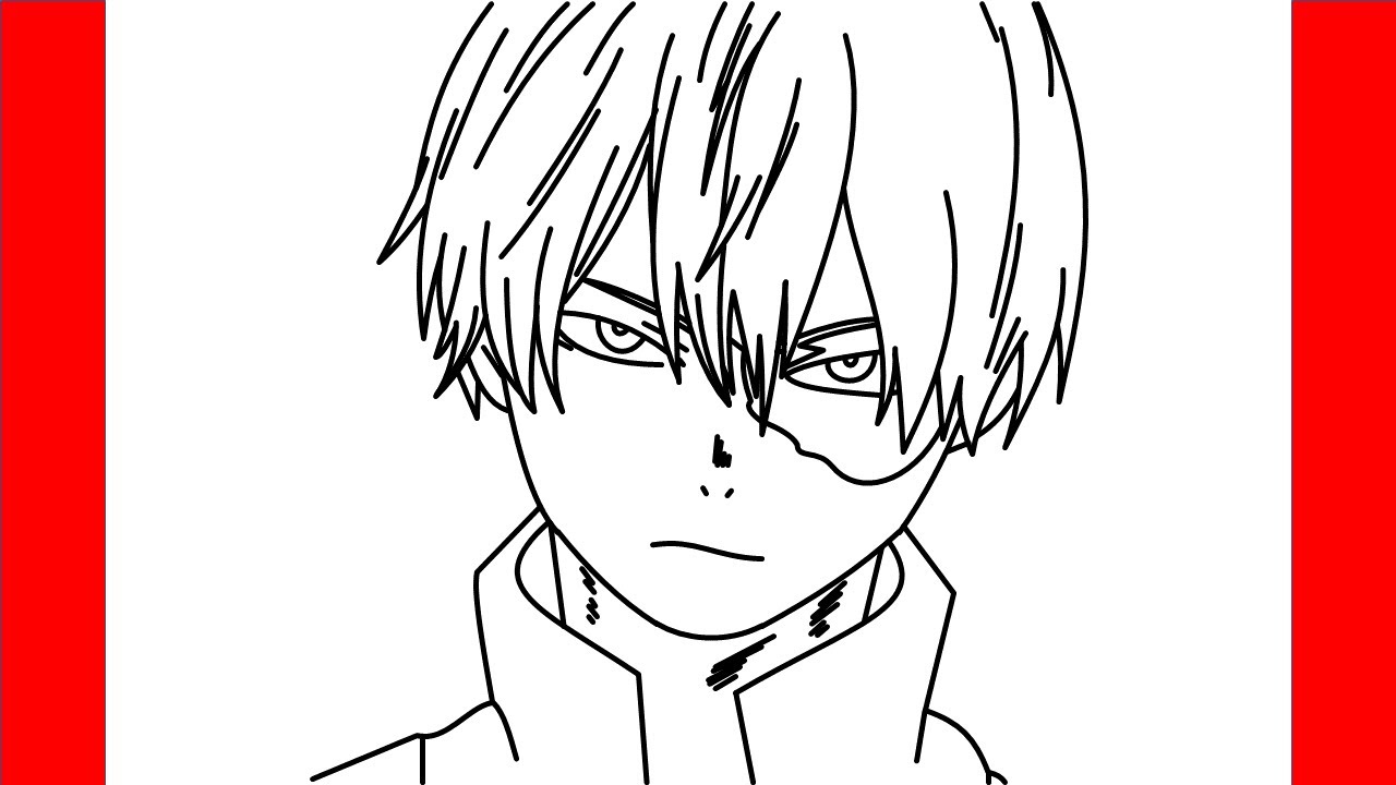 Featured image of post My Hero Academia Todoroki Drawing Easy