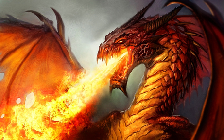 Featured image of post Realistic Fire Breathing Dragon Clipart