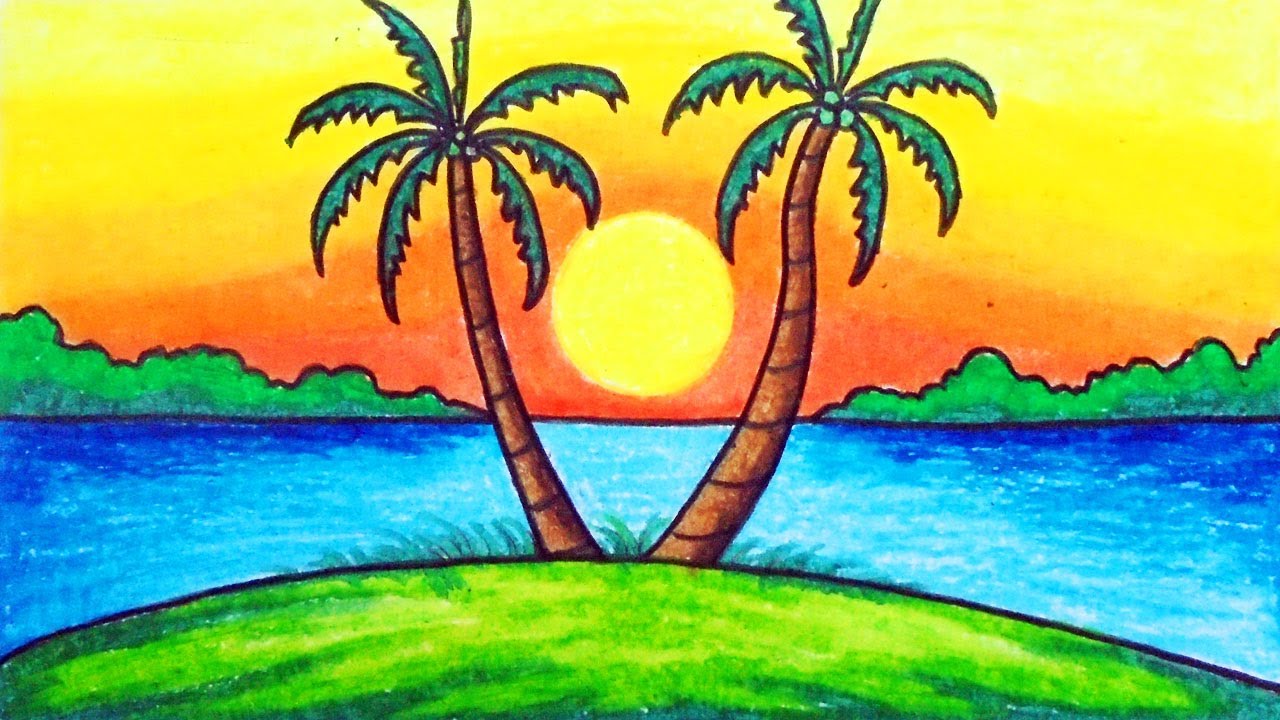 Featured image of post Scenery Drawing For Kids Class 5