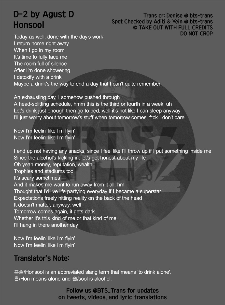 Featured image of post The Last Agust D Lyrics English