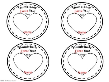 Featured image of post Thumb Body Loves You Printable